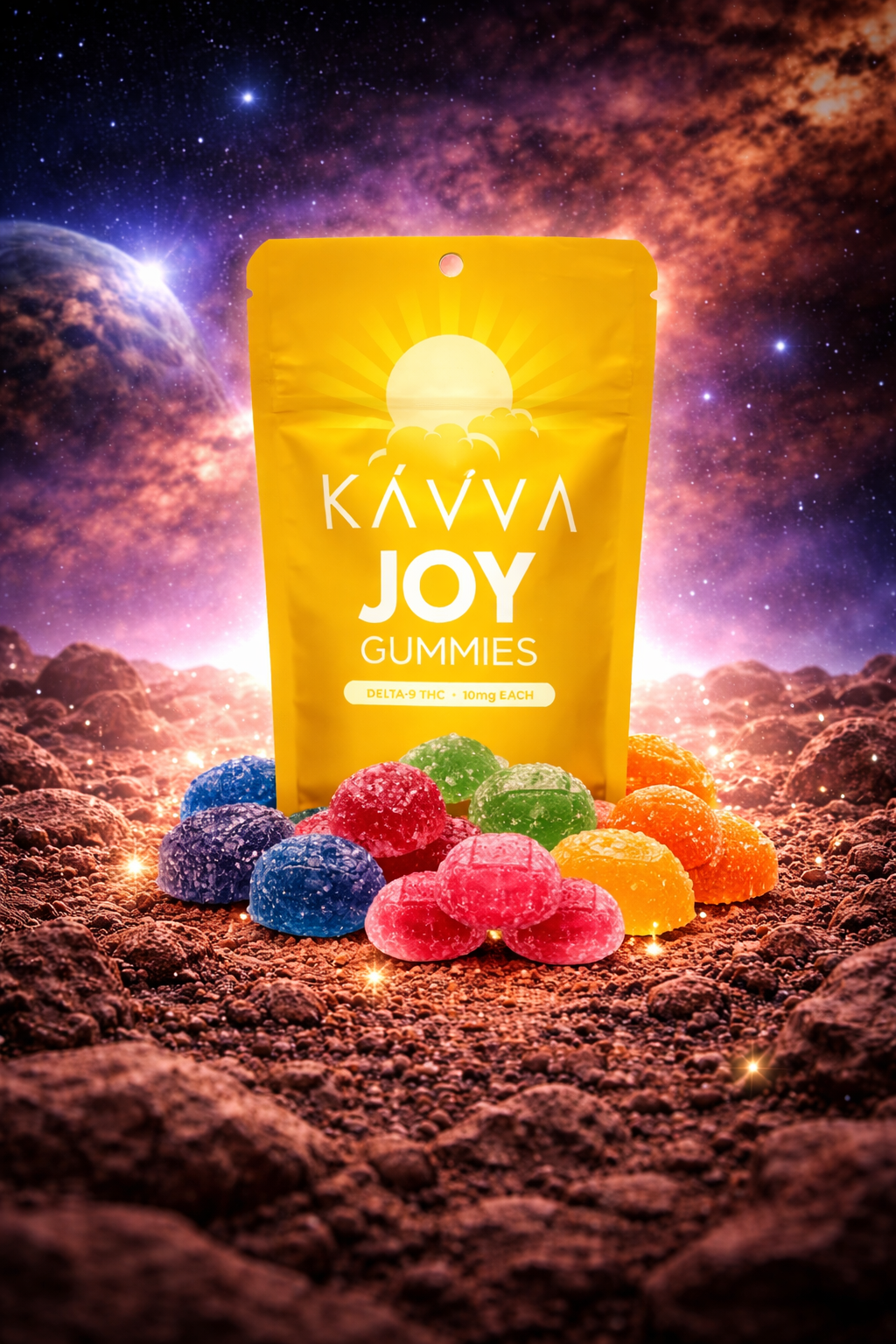JOY 10ct (10mg each) – Space Cowboy dba Kavva Brands LLC