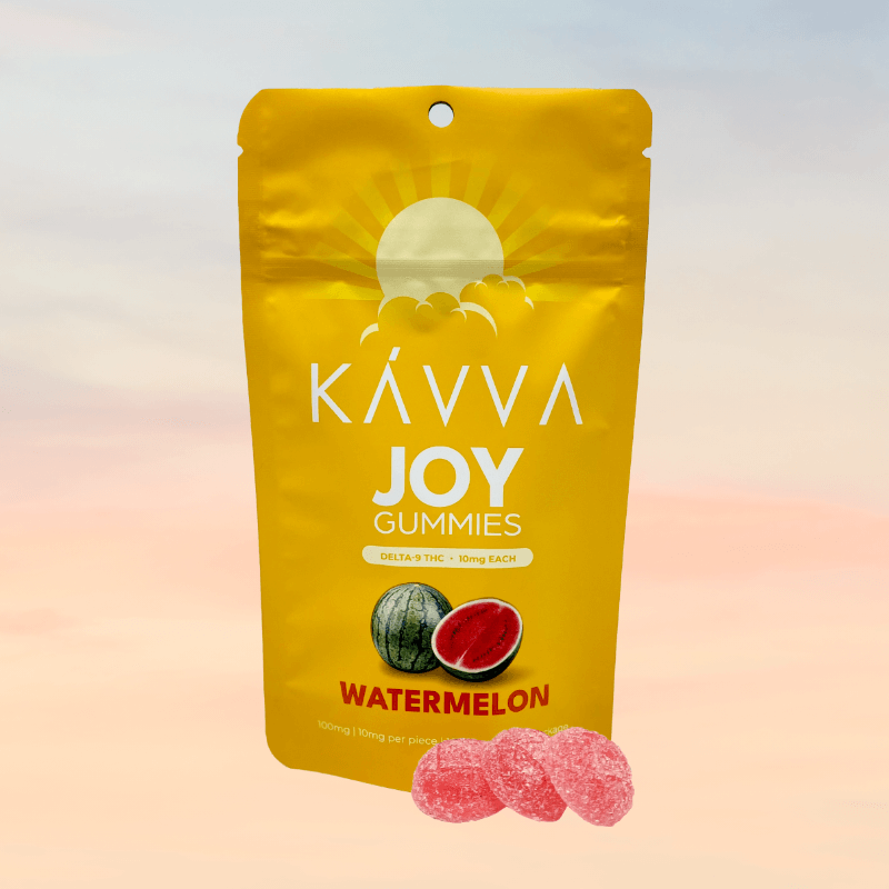 joy-watermelon-kavva-delta-9-thc-gummies-sunrise-behind-packaging-kavva-2023